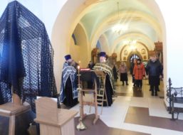 Приходское собрание в храме свв. благ. кн. Бориса и Глеба