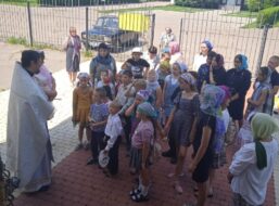 Сельские школьники посетили храм святых Космы и Дамиана