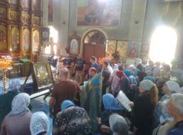 Пребывание иконы Божией Матери «Избавительница от бед » в Казанском храме г. Поворино